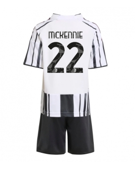 Juventus Weston McKennie #22 Maglia Gara Casa Repliche 2025-26 Bambino Maniche Corte